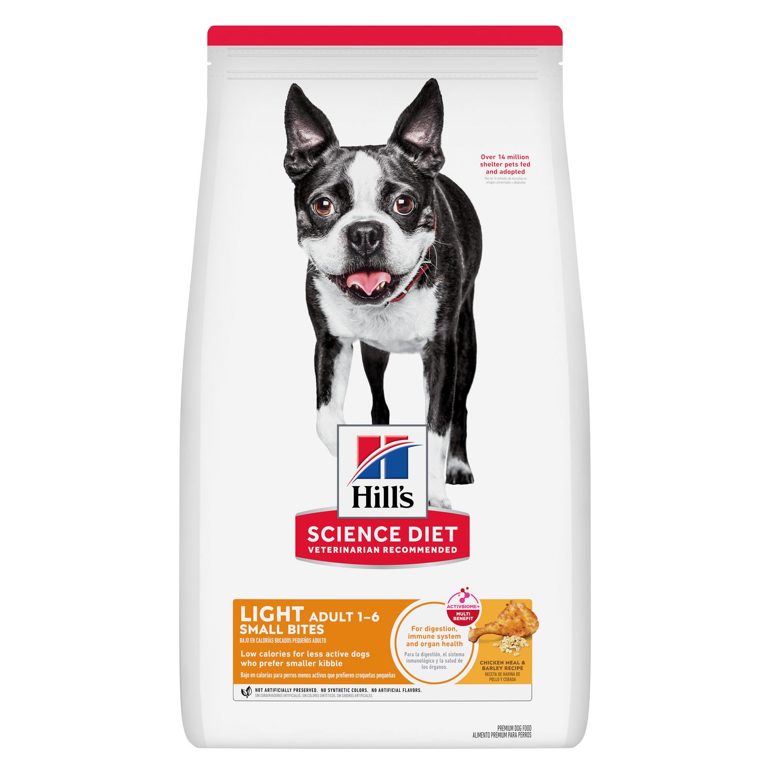 Hill´s Adulto light SB, Alimento Raza Pequeña
