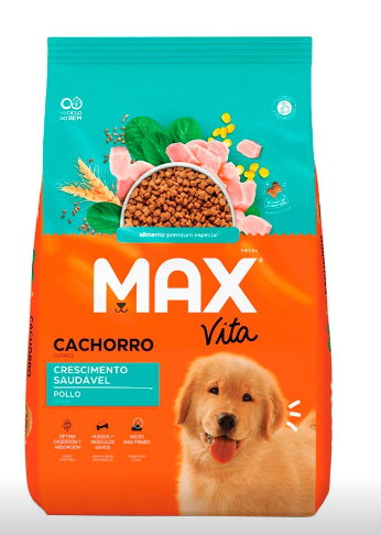 Max Perro Vita Filhote Crescimiento Saudavel Franco, comida-para-perros.com