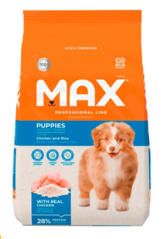 Max perro cachorro performance pollo, comida-para-perros.com